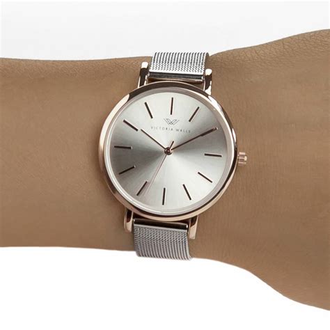 women's silver watches with numbers